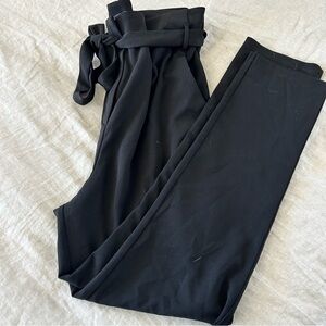 Venus tie belt taper pant